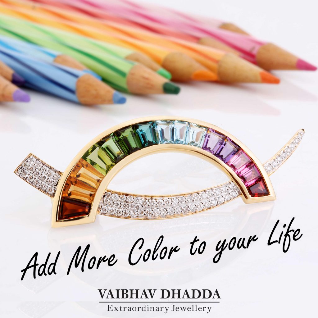 Multicolor Pendant Brooch_Add Color to you life