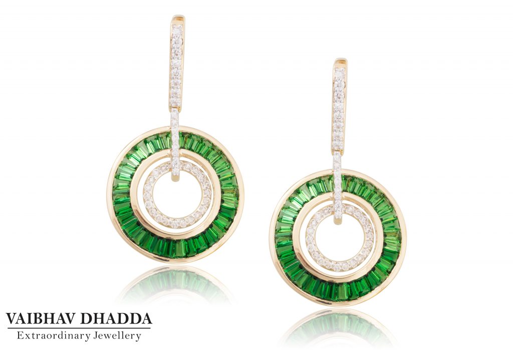 Tsavorite Earrings