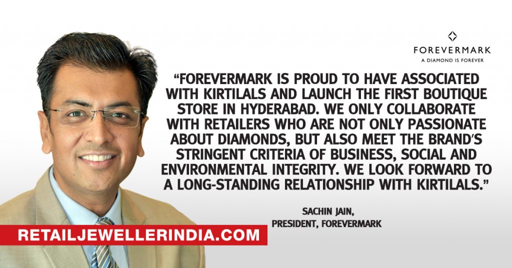 Quote - Sachin Jain, President, Forevermark