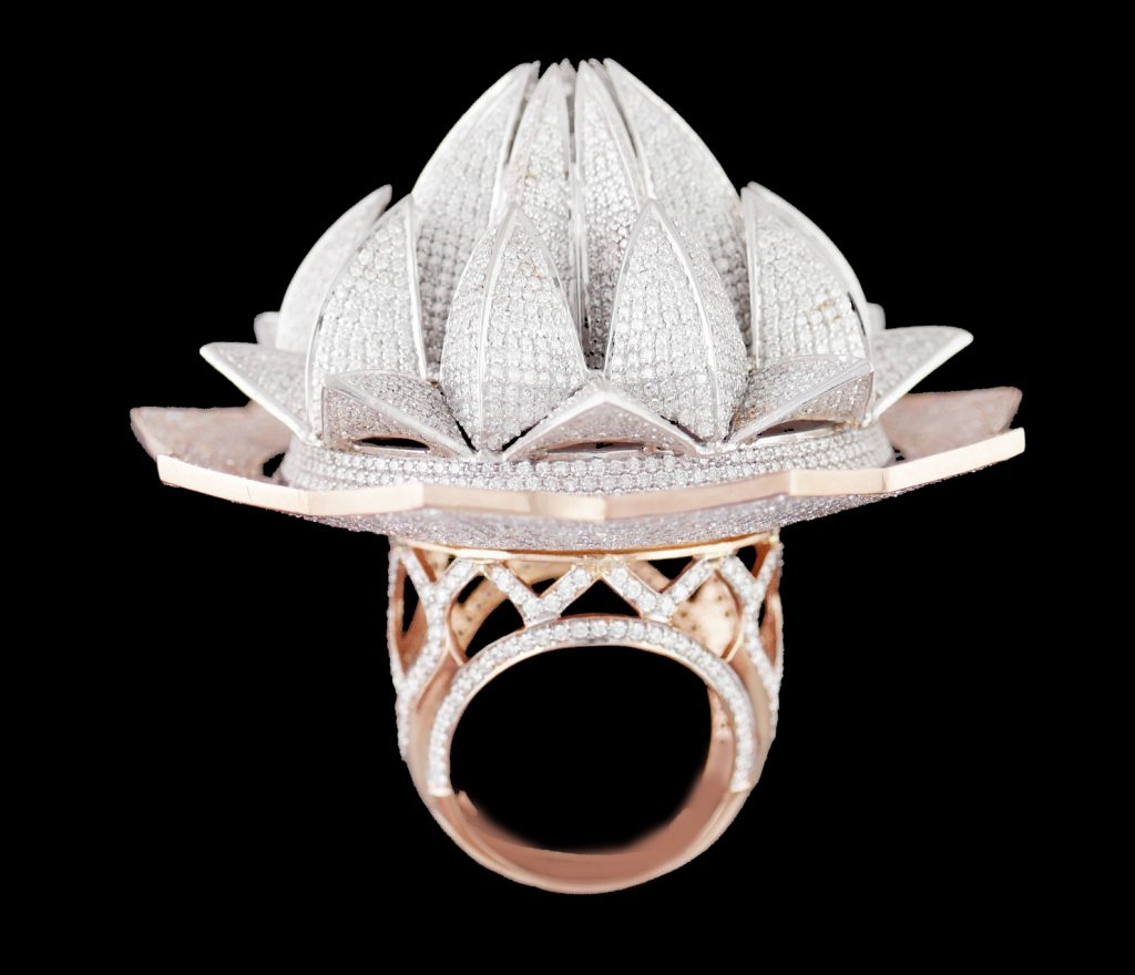 Lotus Temple Ring