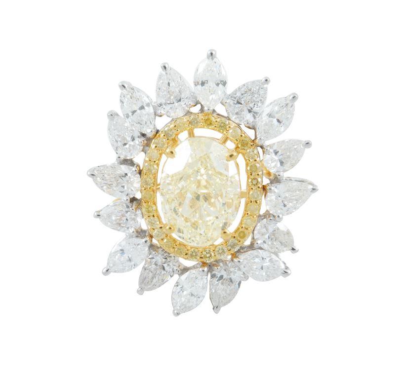 Yellow Diamond Ring