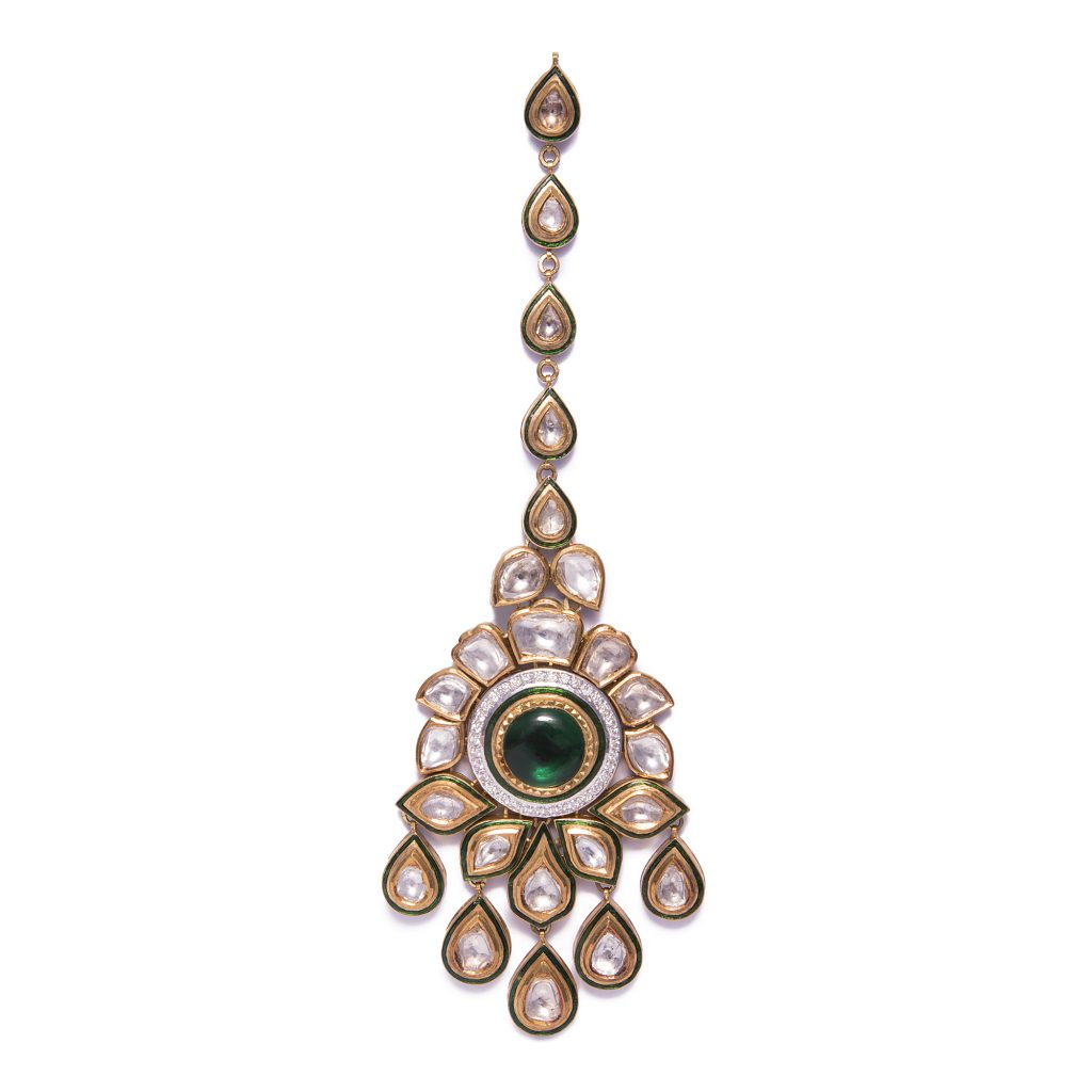 Mughals Polki is made of unfinished natural diamonds