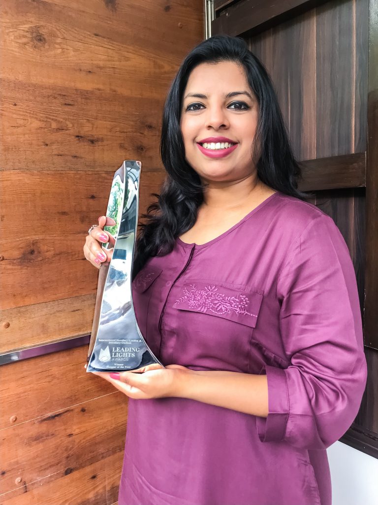 Preeta Agarwal wins awarded 'Jewellery Blogger of the Year 2019' title