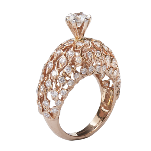 TDF's solitaire ring