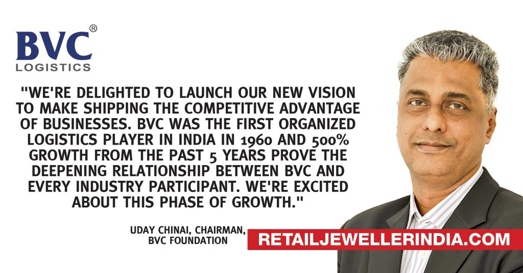 Quote- Uday Chinai, Chairman, BVC Foundation