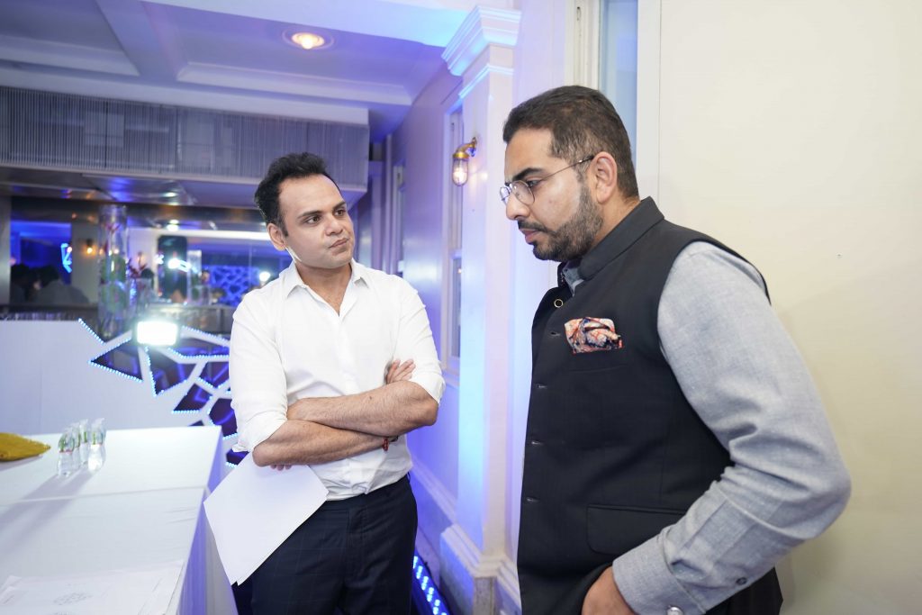 Ashiesh Shah with Abhishek Haritwal at 1st Round of Jury for Artisan Jewellery Design Awards 2020