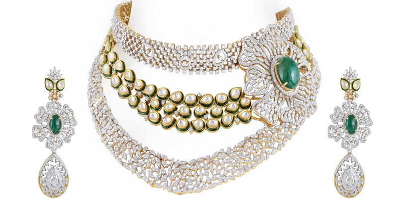 Dhanvi's ring and earrings collection