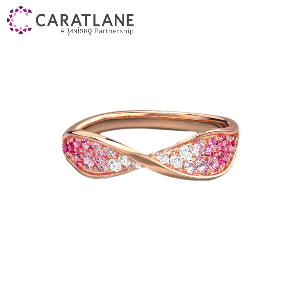 Cupid twisty ring