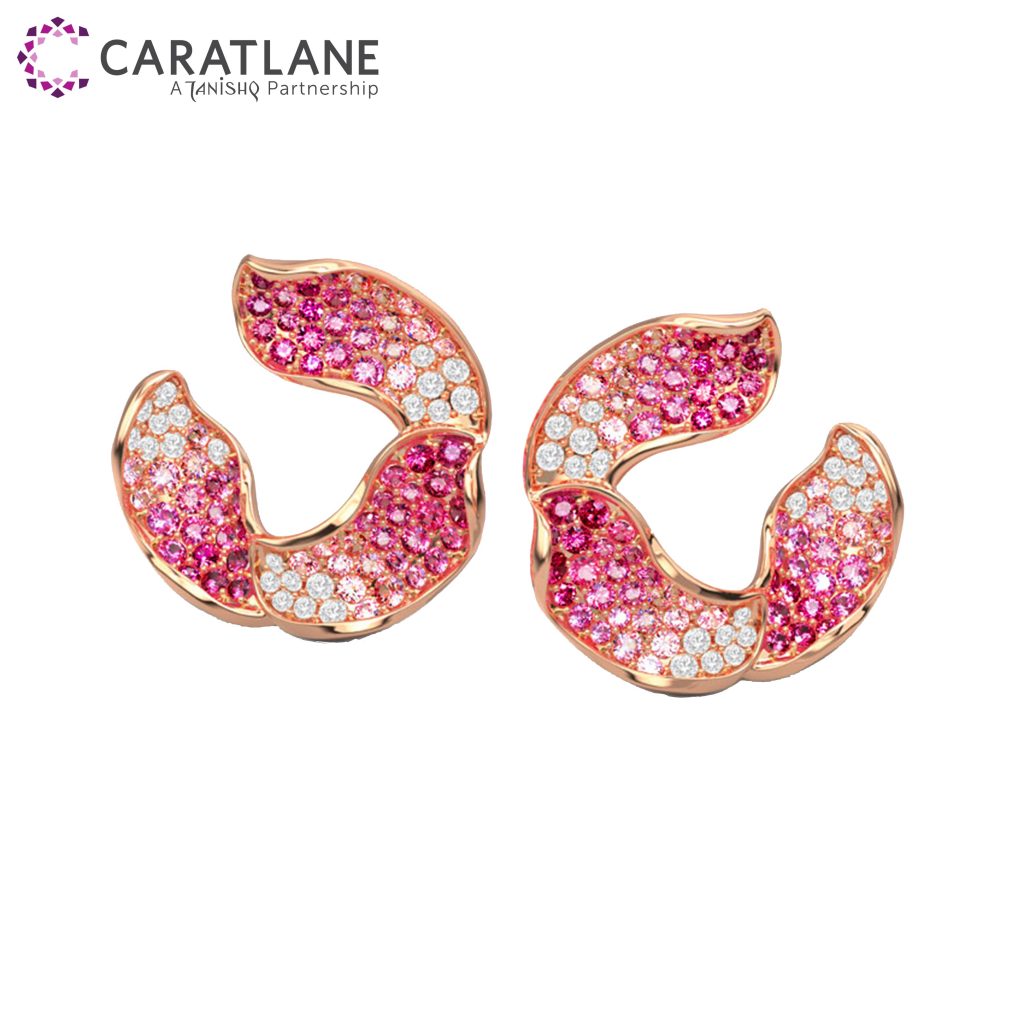 Lily Sparkle Hoop Earrings