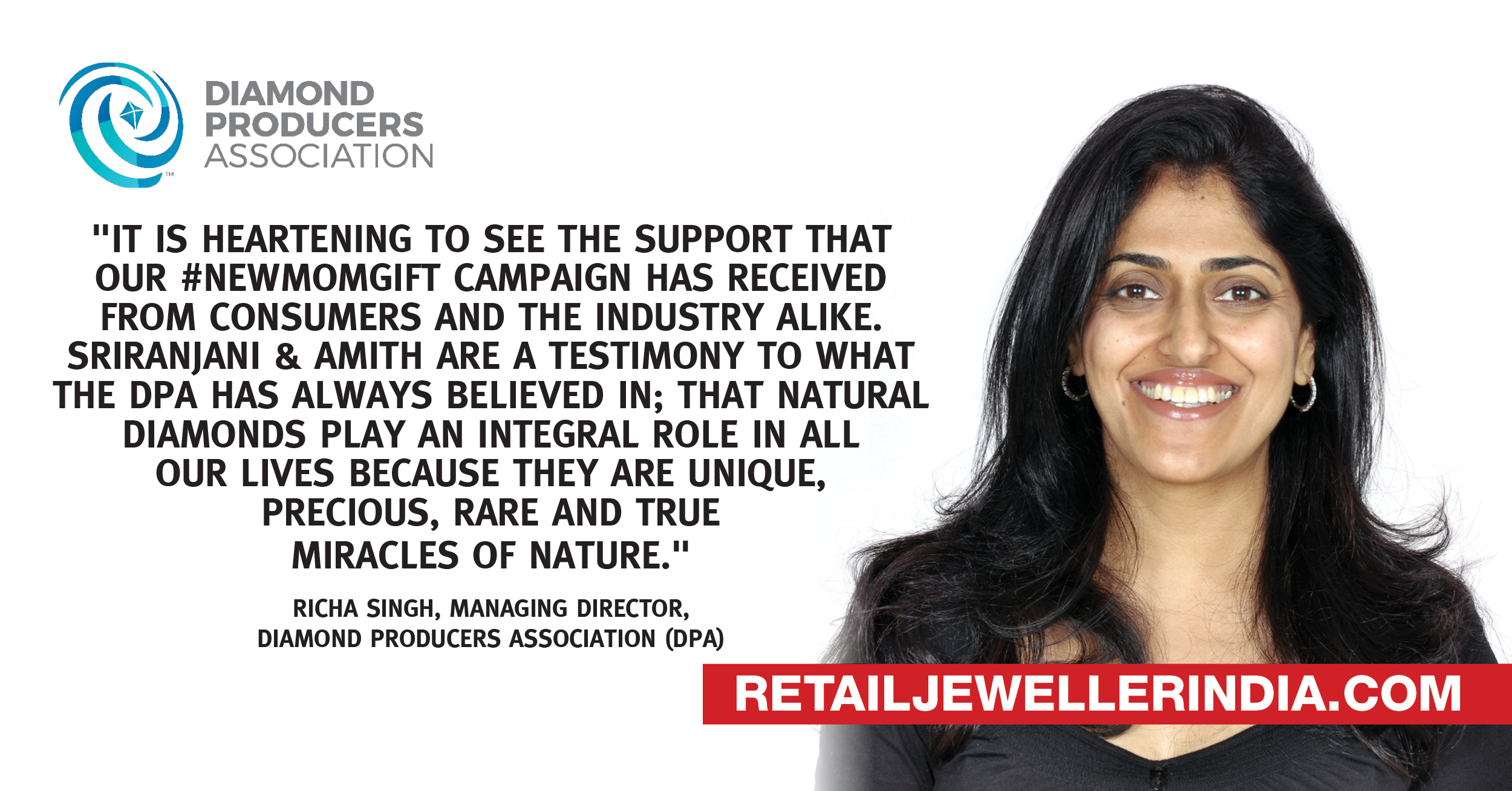 Richa Singh, Managing Director – India, Diamond Producers Association