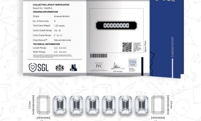 SGL certifies and validates multiple diamonds for 'Layout' service