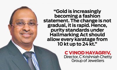 Vinod Hayagriv from CKC Jewellers