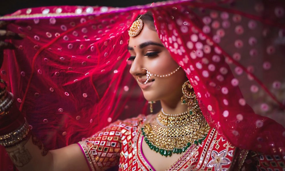 Disha Parmar wedding jewellery by Anmol Jewellers