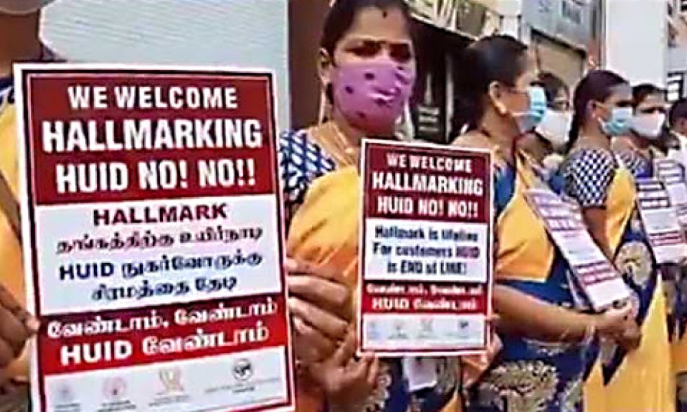 Jewellers strike against gold hallmarking rules