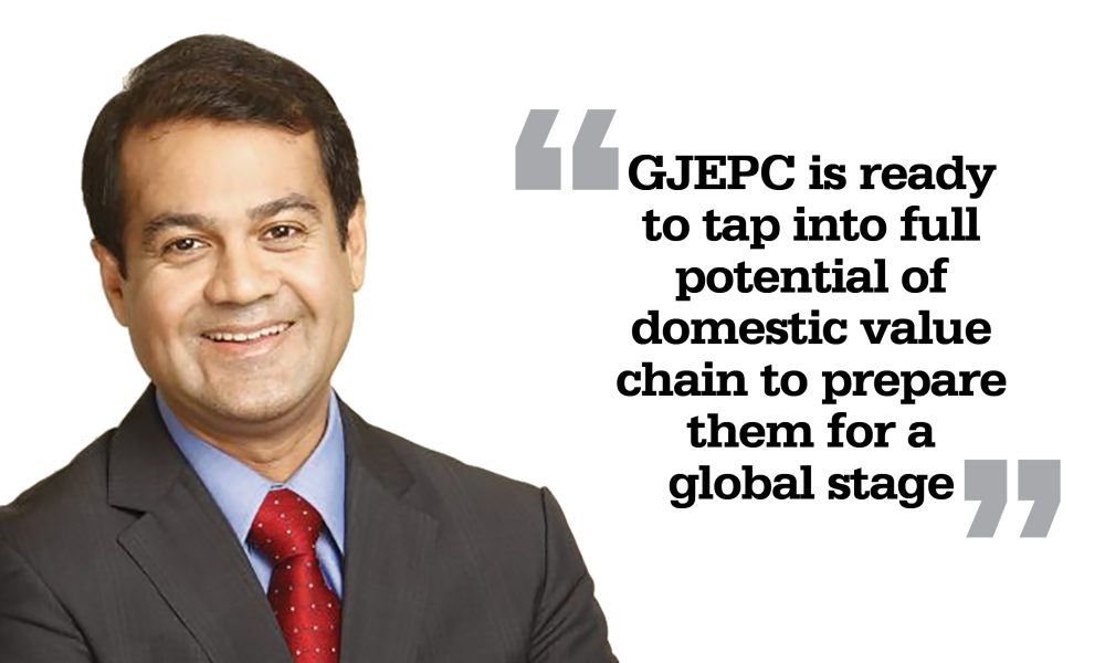 GJEPC is ready to tap into full potential of domestic value chain to prepare them for a global stage