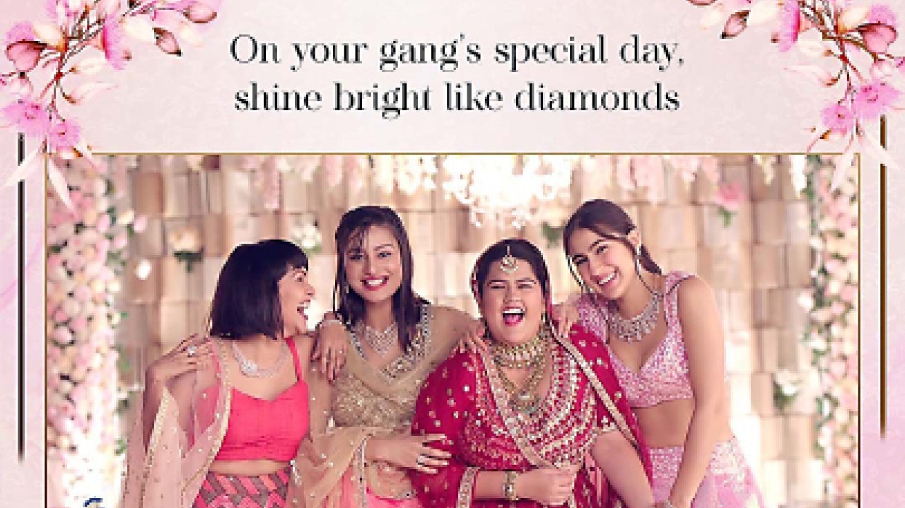 TBZ launches humorous bridal jewellery campaign for brides and their friends