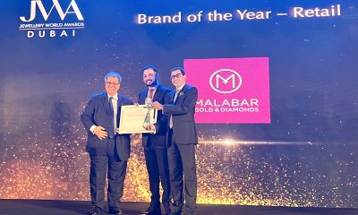 Malabar Gold and Diamonds wins ‘Brand of the Year - Retail’ at Jewellery World Awards Dubai 2022