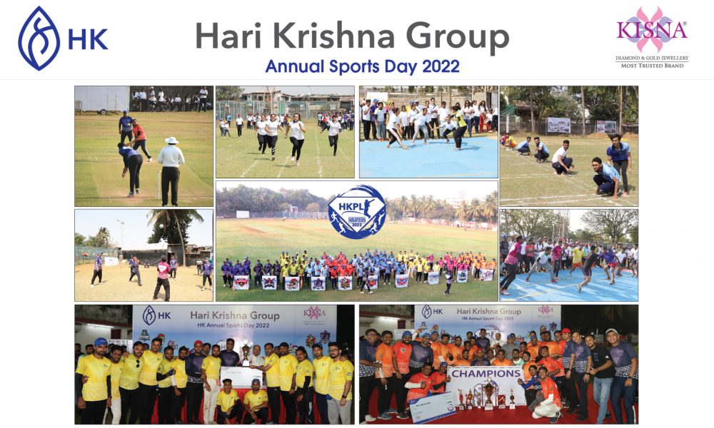 Hari Krishna Exports held an annual sports day at Air India Ground