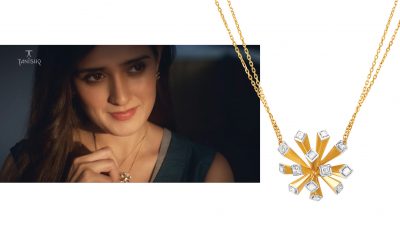 Tanishq’s Voyage fanned diamond pendant is a tribute to womanhood