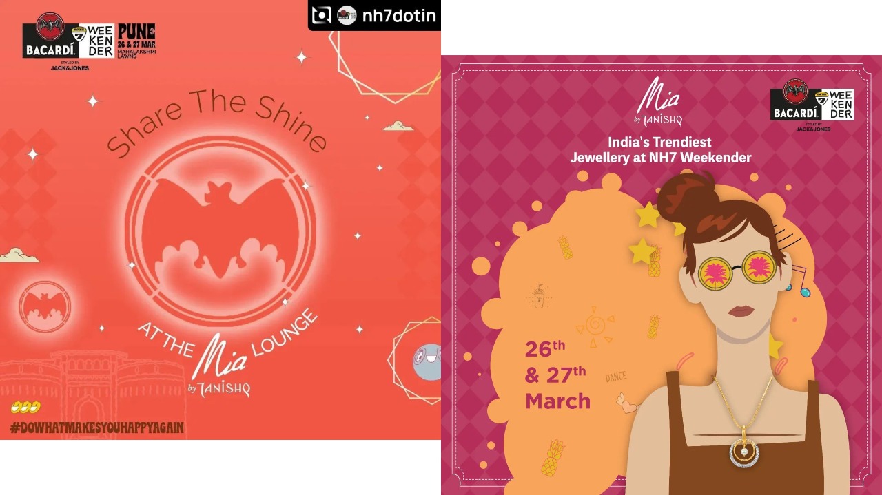 Mia becomes the shine partner of NH7 Weekender