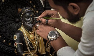 Chhatrapati Shivaji Maharaj's sculpture exhibition by Gargi by PNG Sons