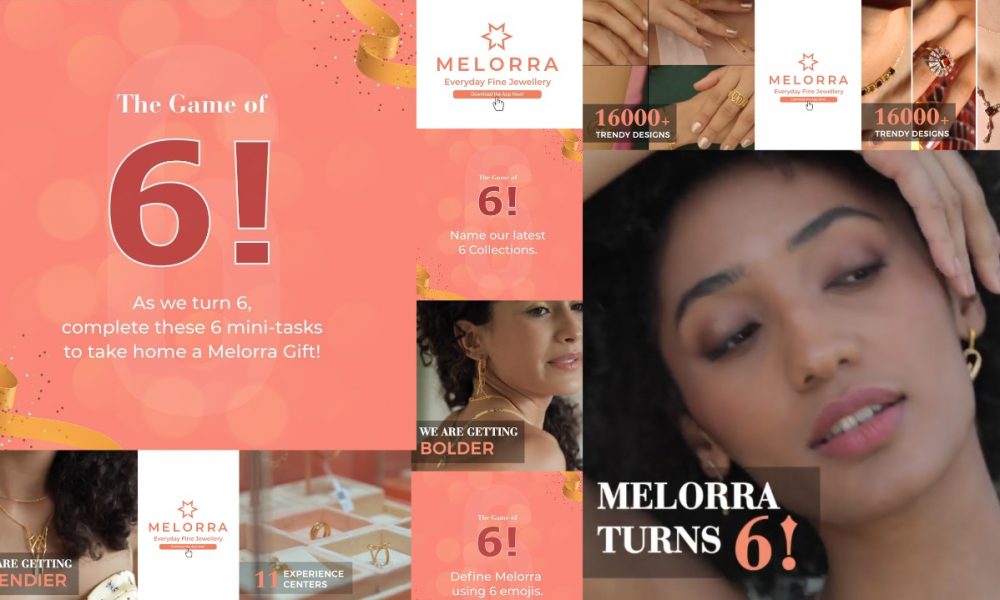 Melorra strengthens recall value via Instagram contest on 6th anniversary