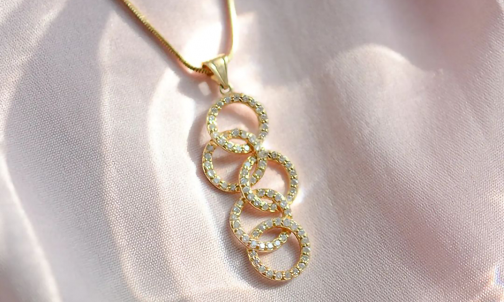 Golden pendants, coloured stones, and diamond rings; Dishis' new collection features the best of all
