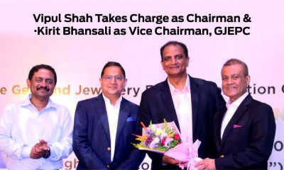 Vipul Shah takes charge as chairman of the Gem & Jewellery Export Promotion Council for the term September 2022- September 2024