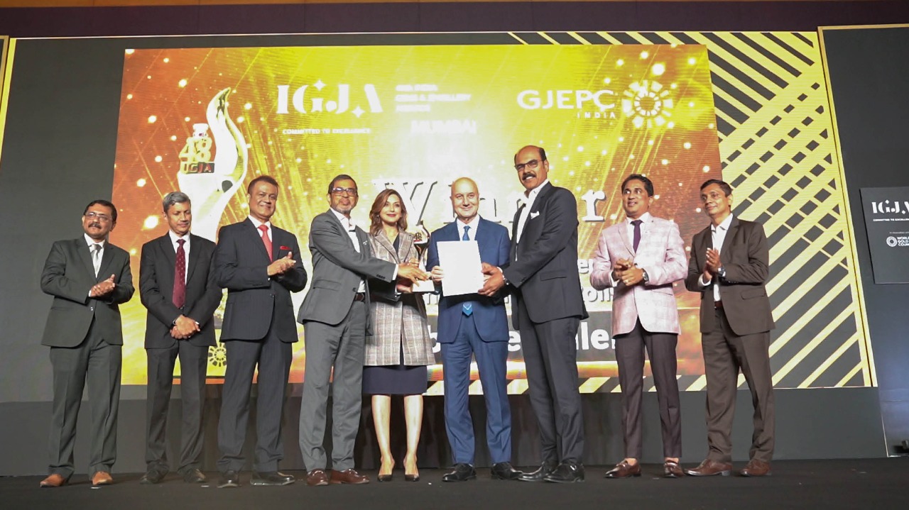 Malabar Gold & Diamonds wins two Awards at the 48th IGJA 2021
