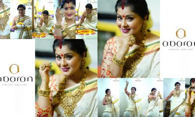 Abaran Timeless Jewellery’s Onam campaign upholds timeless grace with Sudha Chandran