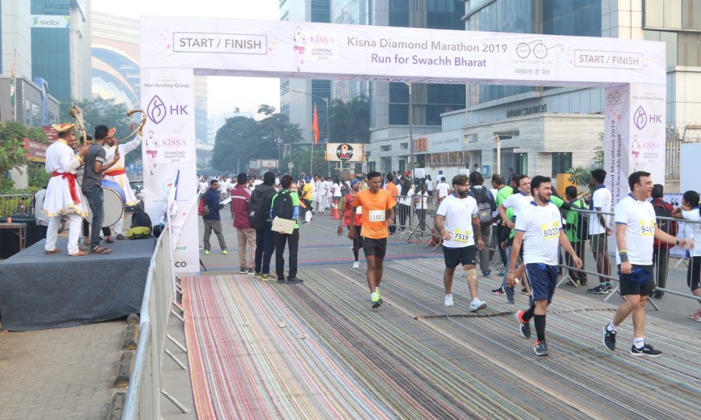 Hari Krishna Exports is organizing the 7th Edition of the Kisna Diamond Marathon- Run for Swachh Bharat