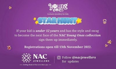 NAC Jewellers is on a Star Hunt for their Young Ones collection