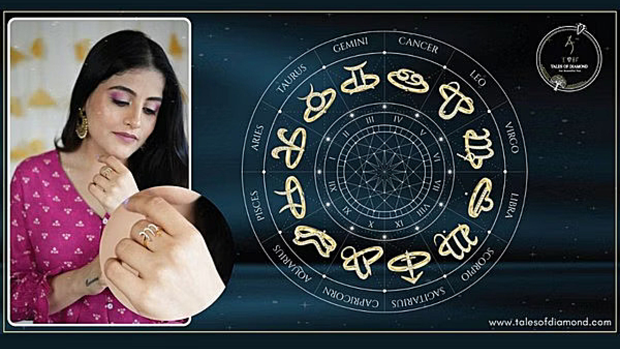 Tales of Diamond launch exquisite zodiac rings collection