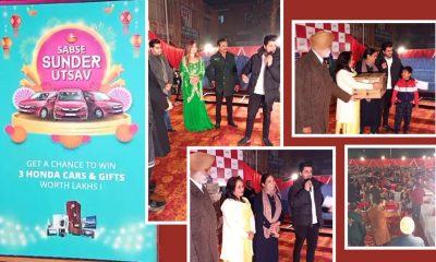 Sunder Jewellers gives away 3 Honda cars as top prizes for Christmas lucky draw contest