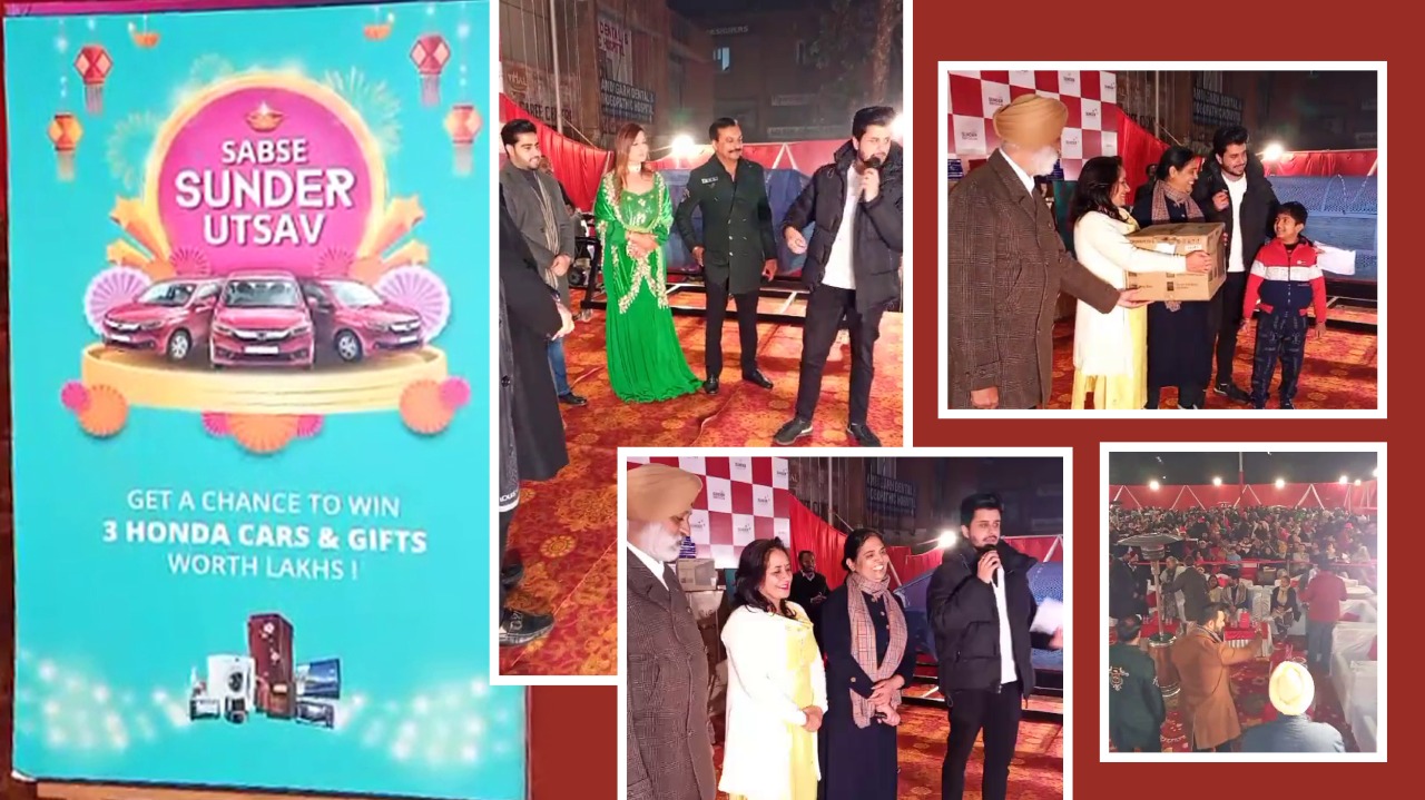 Sunder Jewellers gives away 3 Honda cars as top prizes for Christmas lucky draw contest