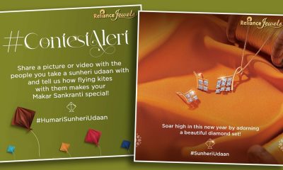 Reliance Jewels launches Makar Sankranti range in the shape of flying kites