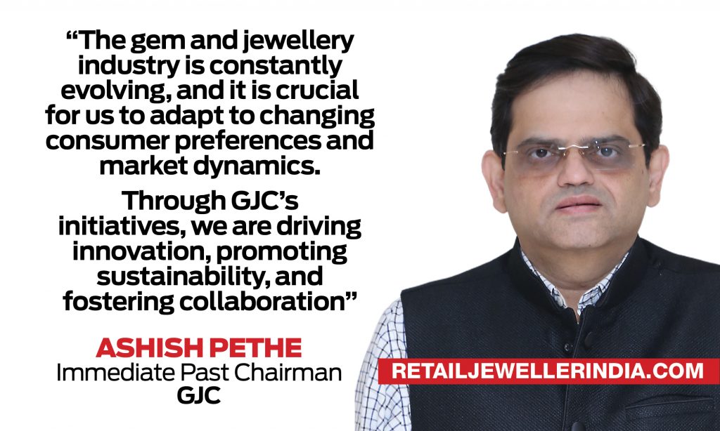 Ashish Pethe, Immediate Past Chairman, GJC