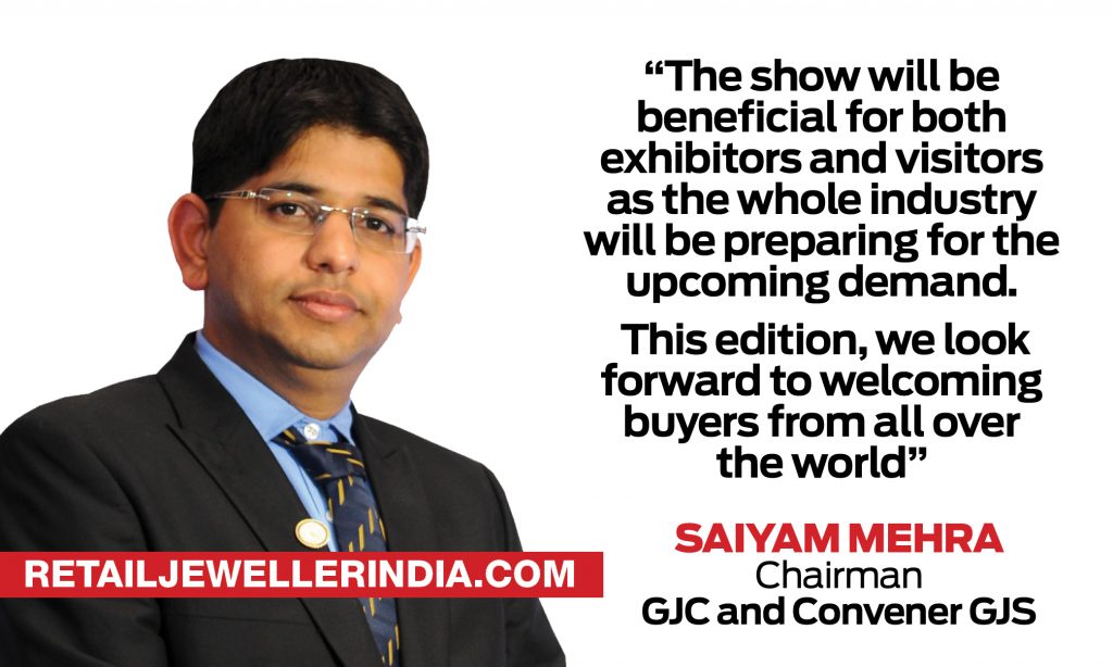 Saiyam Mehra, Chairman, GJC and Convener GJS