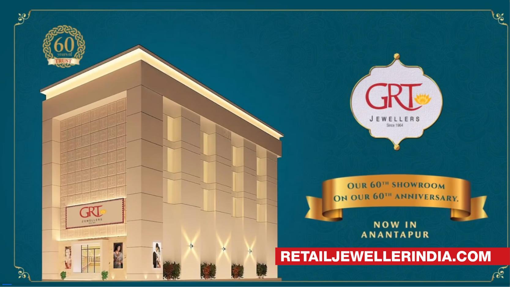 GRT Jewellers celebrates 60th anniversary with opening of 60th store in Anantapur