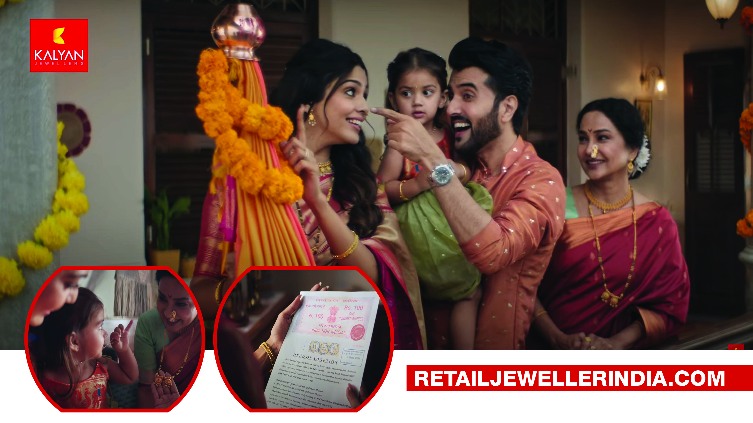 Kalyan Jewellers' Gudi Padwa digital campaign celebrates diverse paths to parenthood