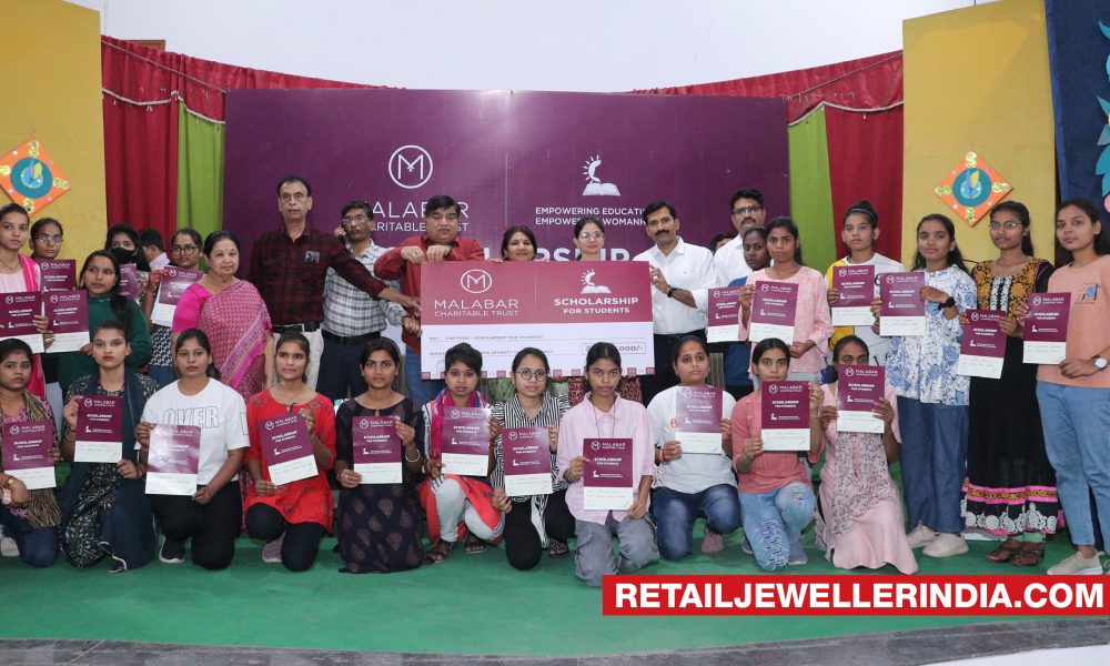 Malabar Gold & Diamonds organizes scholarship distribution ceremony for girls’ college students in Indore