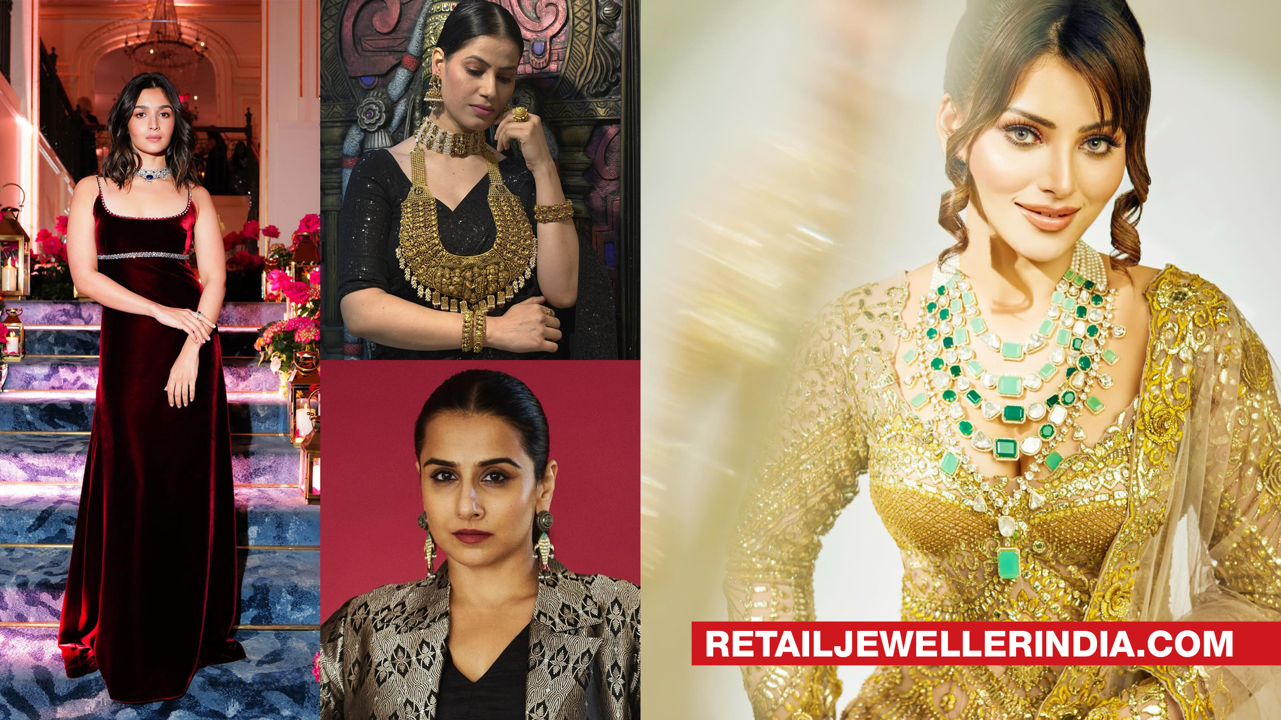 B-Town actors flaunt jewellery studded with diamonds, precious stones crafted by leading brands