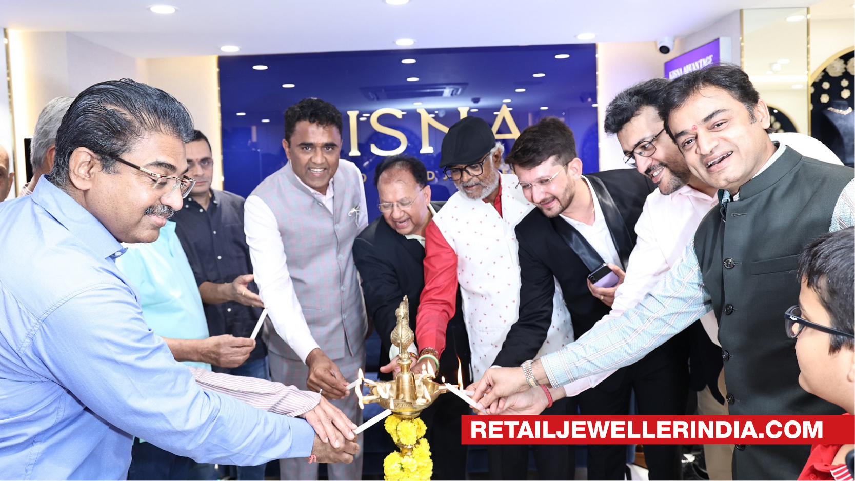 KISNA Diamond & Gold Jewellery launches its first showroom in Gujarat