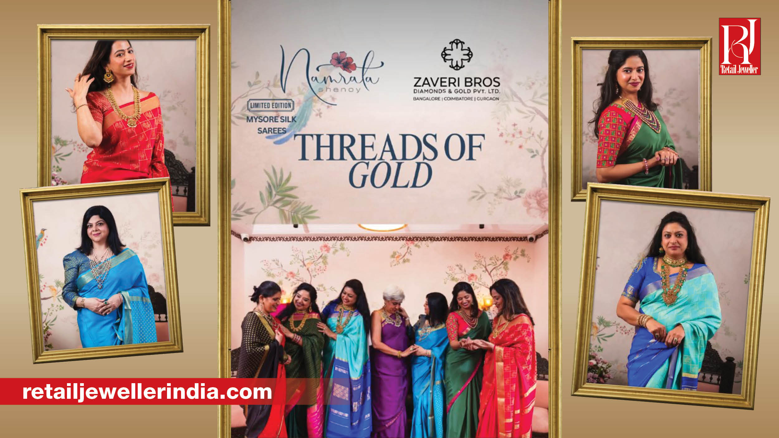 Zaveri Bros Diamonds & Gold hosted ‘Threads of Gold’, a two-day in-store event