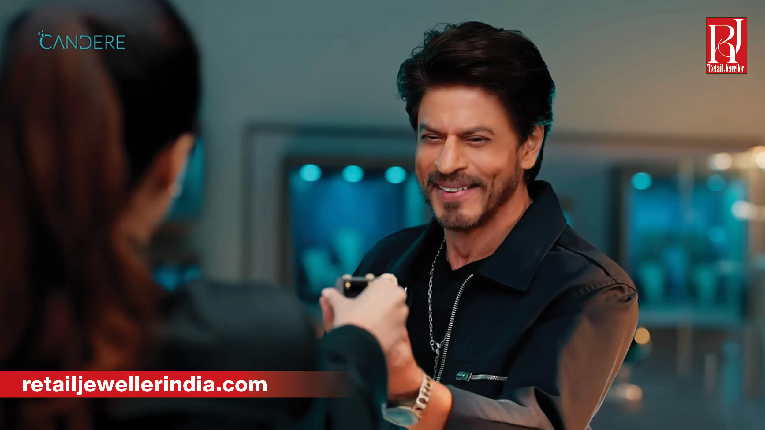  Candere highlights solitaire jewellery in new ad film with Shah Rukh Khan