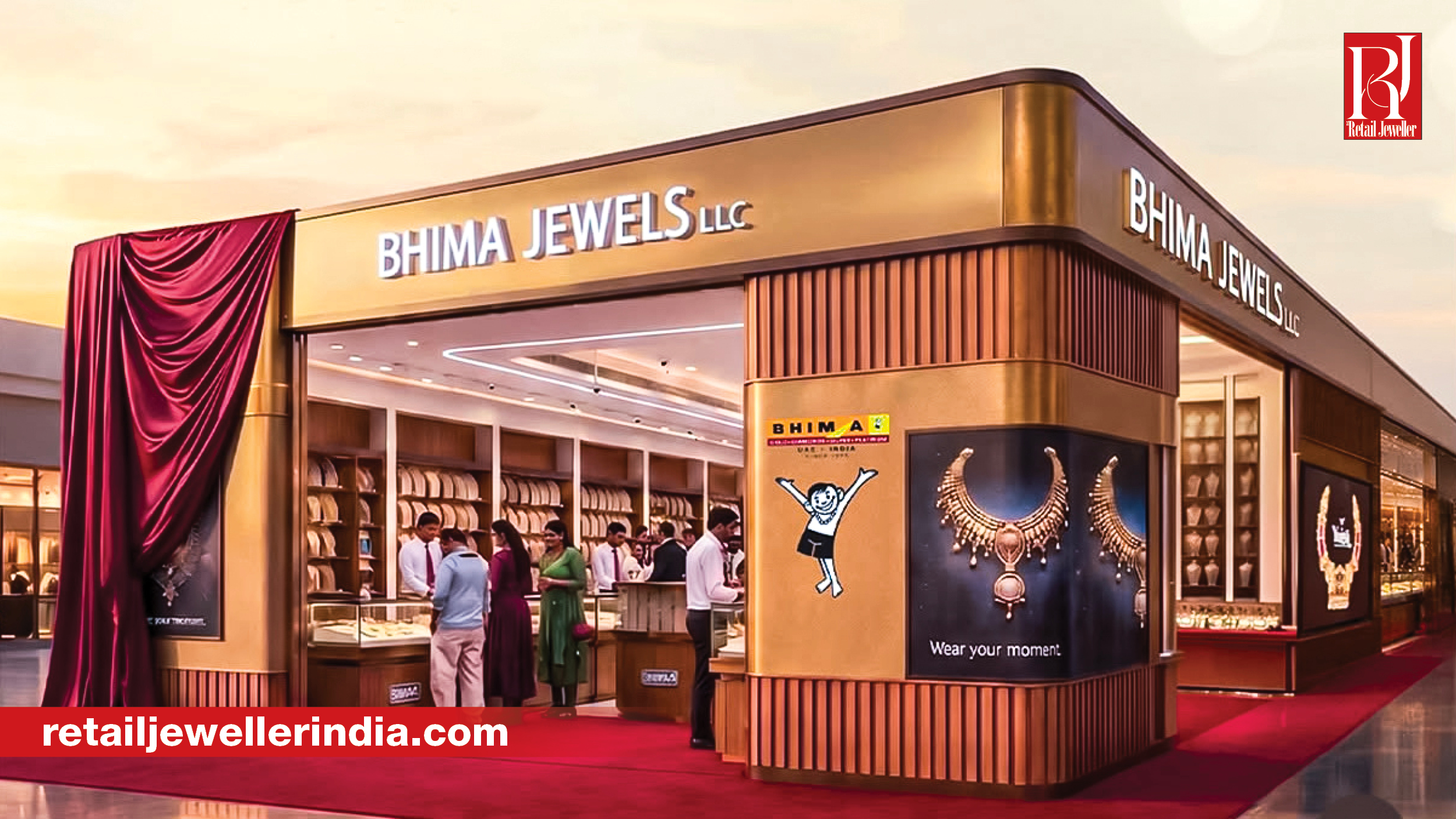 Bhima Jewellers has expanded its UAE retail presence with the opening of two new showrooms located at Lulu Hypermarket, Al Barsha, Dubai, and Lulu Hypermarket, Muweilah, Sharjah