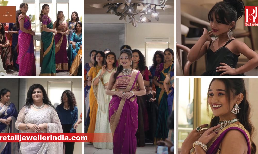 Models showcase Jewel One bridal jewellery during an in-store runway event at its Coimbatore flagship showroom.