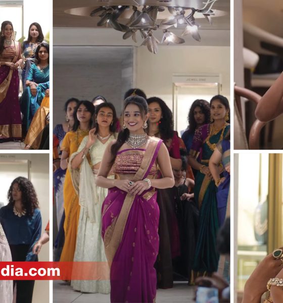 Models showcase Jewel One bridal jewellery during an in-store runway event at its Coimbatore flagship showroom.