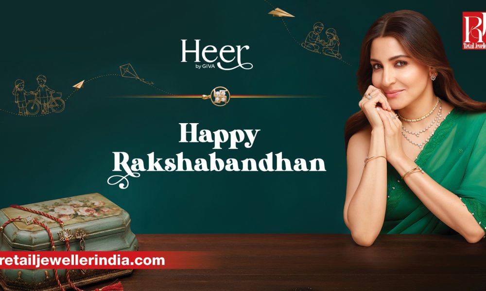 Anushka Sharma features in Heer by GIVA's #YaadonKaPitaraWithHeer Raksha Bandhan jewellery campaign.