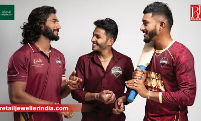 Elevé Diamonds promotes its men's jewellery collection through Karimnagar Diamonds TG20 players in an athlete-led campaign.